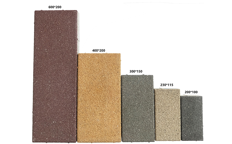 陶瓷透水磚規(guī)格大全（1）